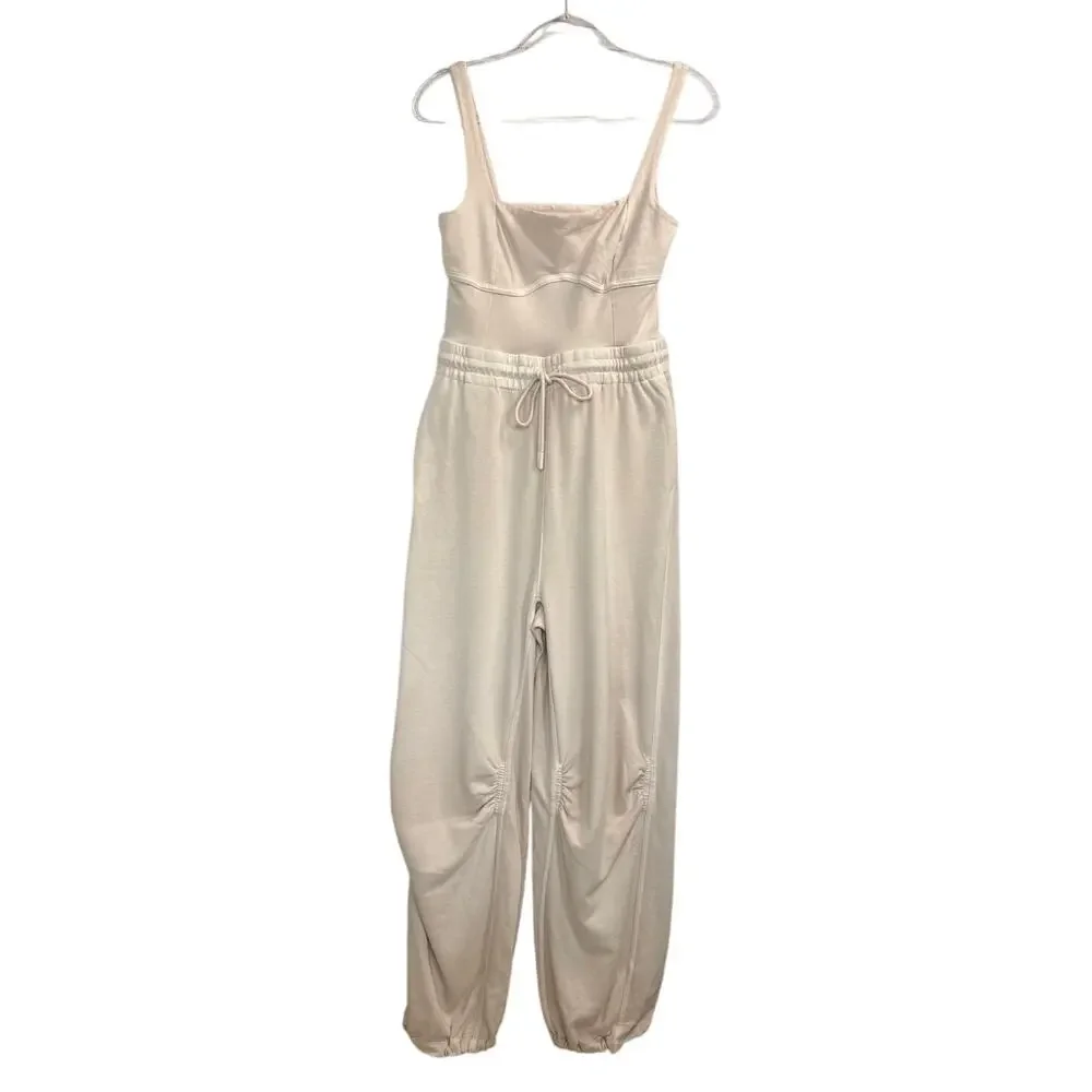 Free People Movement In Bound Athletic Romper In Blush Pink Women’s Size Medium - Picture 5 of 14